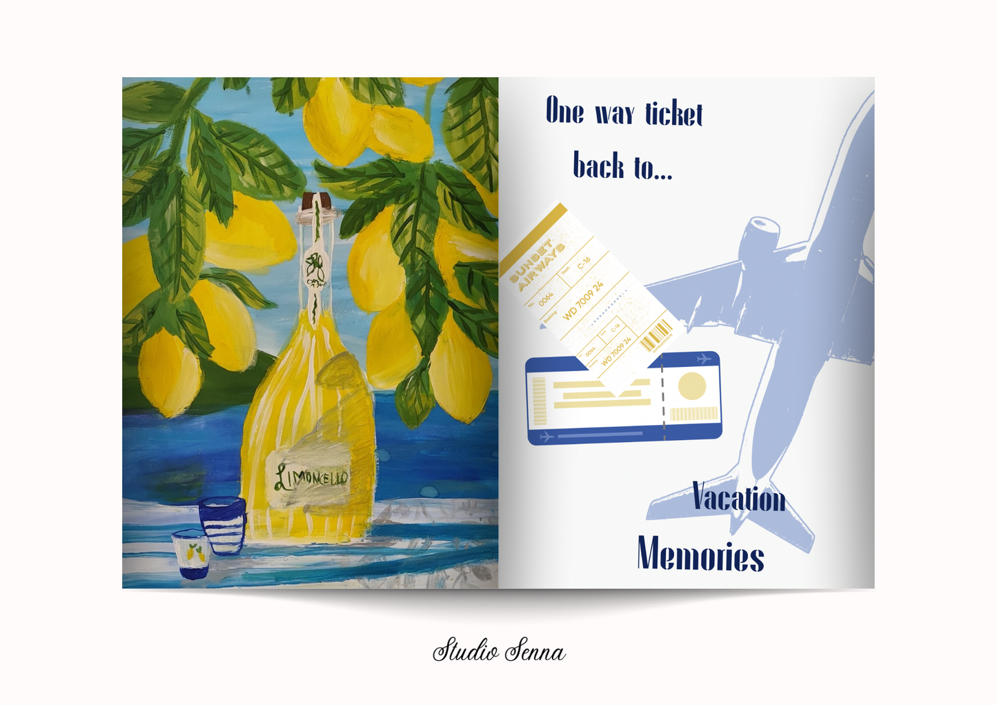 21 Diner Boek Template 'Tropical Zest'