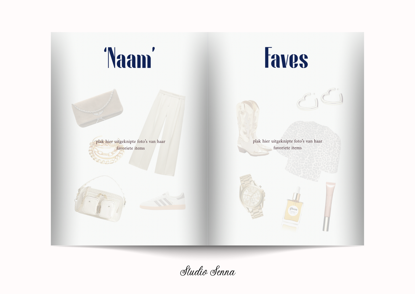 21 Diner Boek Template 'Tropical Zest'