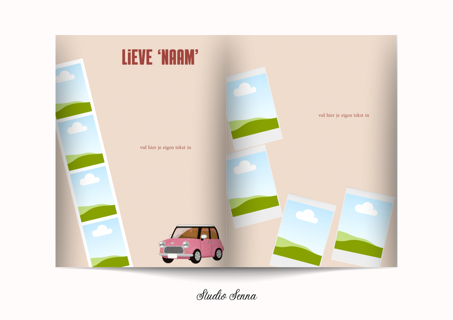 21 Diner boek Template 'Maple Street'