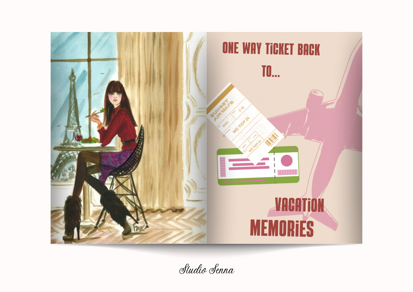 21 Diner boek Template 'Maple Street'