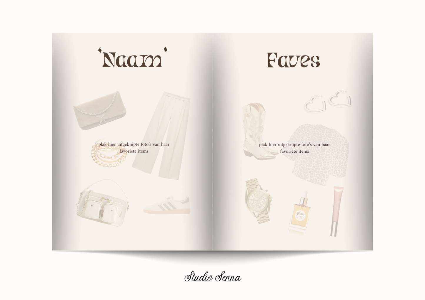 21 Diner Boek Template 'Retro Charm'